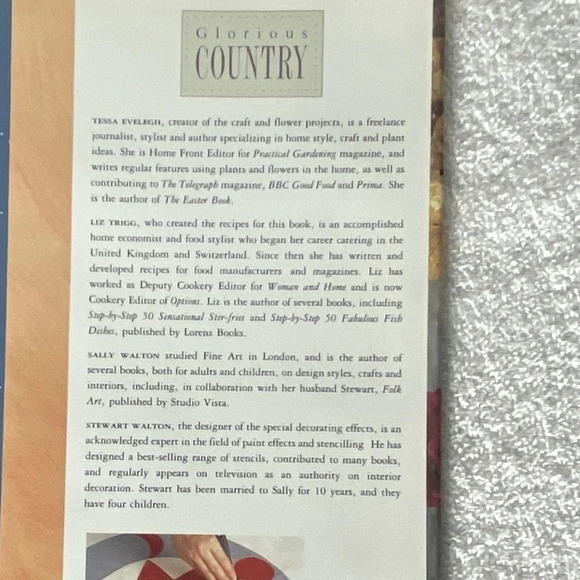 Vintage Glorious  Country Food Crafts Decorating DIY Hardcover Book - Picture 9 of 15